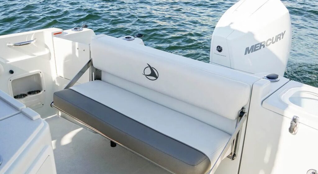 reupholstering a boat
